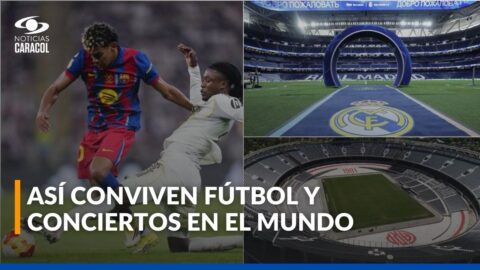 Cómo los estadios se preparan para conciertos y partidos