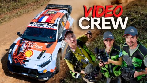 Cómo trabaja el equipo de camarógrafos del Mundial de Rally