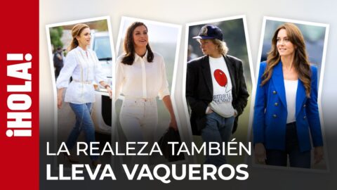 Cómo usan los jeans las mujeres de la realeza, de Diana a Leonor