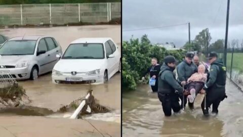 Confinan a más de 100 municipios por inundaciones en España