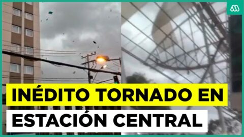 Confirman tornado EF-0 en Estación Central, primero desde 1893