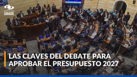 Congreso aprueba presupuesto 2027 de 634,9 billones de pesos