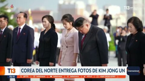 Corea del Norte difunde fotos de Kim Jong Un