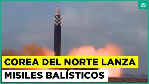 Corea del Norte lanza múltiples misiles balísticos al mar del Este