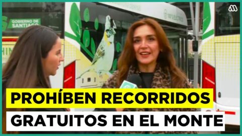Corte Suprema ordena suspender buses gratuitos en El Monte