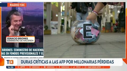 Críticas a las AFP tras millonarias pérdidas de fondos