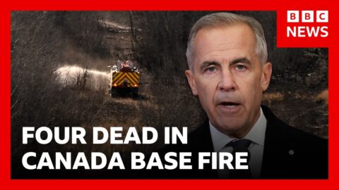 Cuatro militares muertos tras incendio en base canadiense