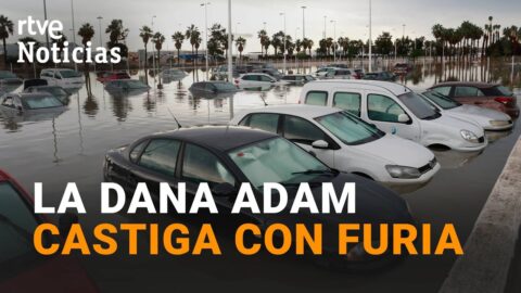 Dana Adam: avisos rojo, naranja y amarillo en varias regiones