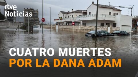 Dana Adam deja cuatro muertos y 145 municipios confinados en Valencia
