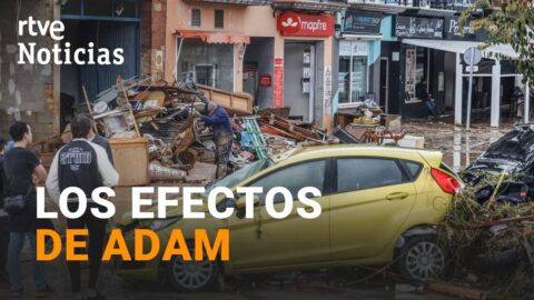 Dana Adam deja cuatro muertos y cientos de incidencias en España