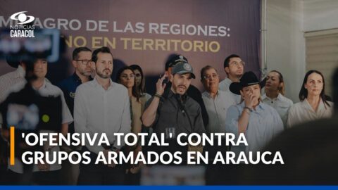 De la Espriella llama a atender narcoterrorismo en Arauca
