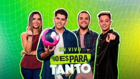 Debate deportivo en vivo con Coni Solar y otros panelistas