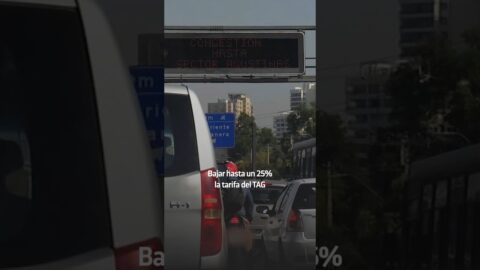 Debate por la rebaja del TAG y su impacto en concesionarias