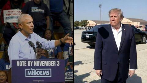 Demócratas optimistas y Trump busca revertir sondeos a una semana de elecciones