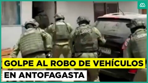 Desarticulan red de robo de autos en Antofagasta y hay detenidos