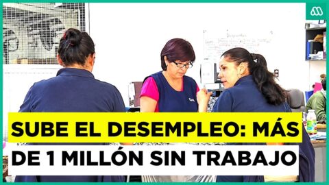 Desempleo sube a 9,8% y supera el millón de personas cesantes