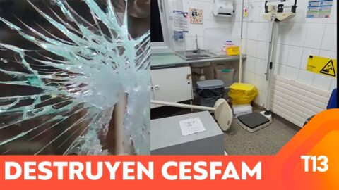 Destrozos en Cesfam de Puente Alto tras anuncio de desalojo