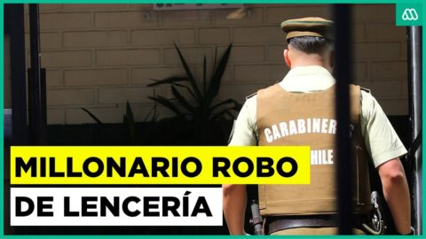 Detienen a tres mujeres por robo en tienda de lencería en Quilicura