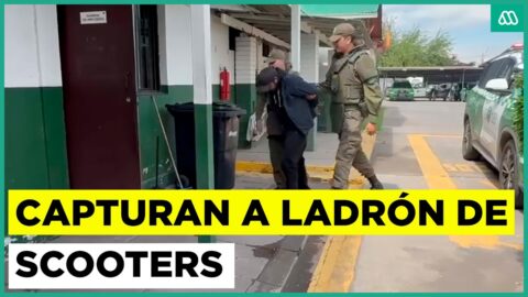 Detienen en flagrancia a sujeto por robo de scooters en San Joaquín