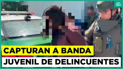 Detienen en San Bernardo a banda juvenil por robo de camión