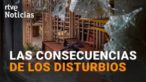 Disturbios en Bilbao y Barcelona dejan 17 detenidos
