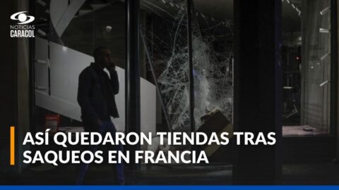 Disturbios y saqueos en Francia en medio de protestas por el costo de vida