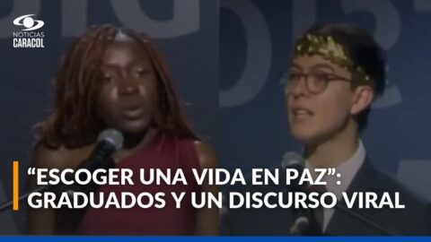 Dos jóvenes graduados de los Andes y sus discursos que se viralizaron