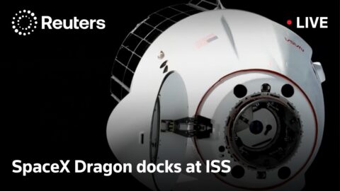 Dragon de SpaceX se acopla a la Estación Espacial Internacional