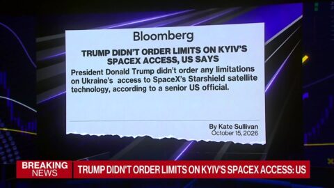 EEUU niega que Trump limitara a Ucrania el uso de Starshield