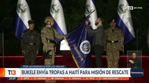 El Salvador despliega tropas en Haití para rescatar soldados