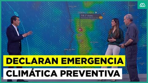 Emergencia climática preventiva por nuevo sistema frontal en Chile