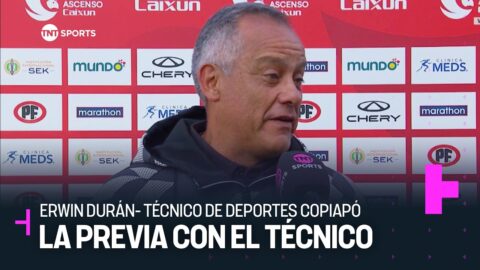 Erwin Durán analiza el duelo de Deportes Copiapó ante Unión Española