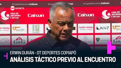 Erwin Durán previa del duelo ante Deportes Santa Cruz