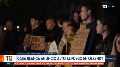 Estados Unidos informa tregua en Oleshky