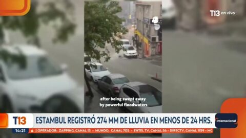 Estambul acumula 274 mm de lluvia en menos de un día