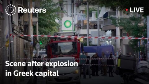Explosión en Atenas deja cuatro heridos, dos de ellos policías