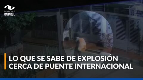 Explosión en Cúcuta deja cuatro heridos cerca de un puente