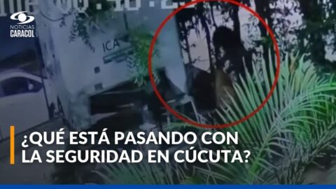 Explosión en Cúcuta deja cuatro policías heridos