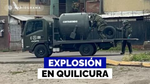 Explosión en Quilicura deja a un hombre con amputación de mano