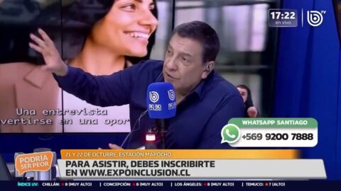 Expo Inclusión ofrece más de 1.000 vacantes laborales en Estación Mapocho