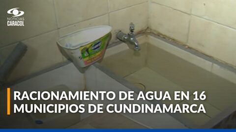 Facatativá racionado: habitantes buscan ahorrar cada gota de agua