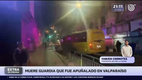 Fallece guardia del Mall Chino tras ser apuñalado en Valparaíso
