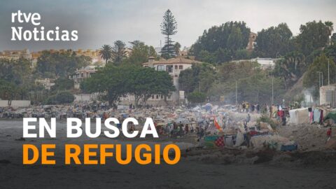 Familia migrante con bebé busca asilo tras desalojo en Ceuta