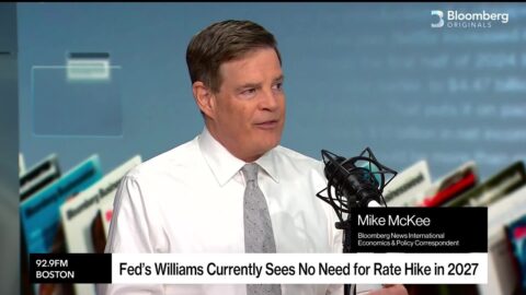 Fed: Williams prevé una subida de tasas más este año