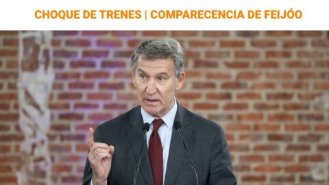 Feijóo comparece tras el accidente ferroviario con 68 muertos