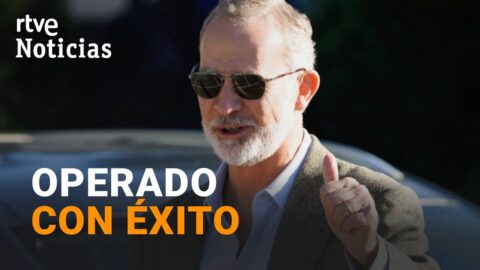 Felipe VI es operado de cataratas y recibe el alta