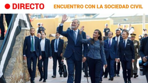 Felipe VI habla ante la sociedad civil de Ceuta