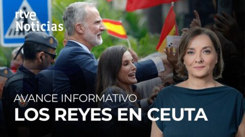 Felipe VI y Letizia visitan Ceuta tras la entrada masiva de migrantes