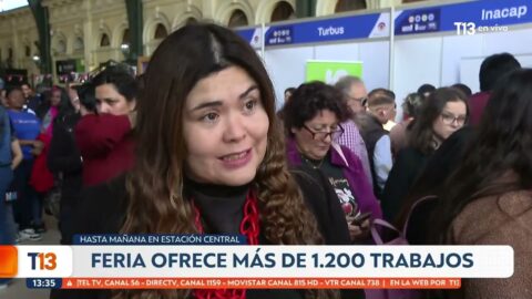 Feria laboral en Estación Central ofrece más de 1.200 vacantes