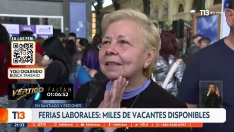 Ferias laborales ofrecen miles de vacantes en Chile